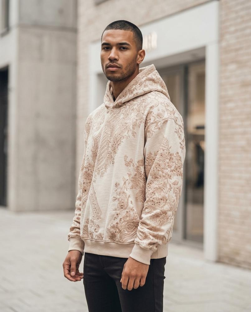 Unisex Hoodie – Alvin, Long sleeves, Relaxed fit – Tilly Outlet