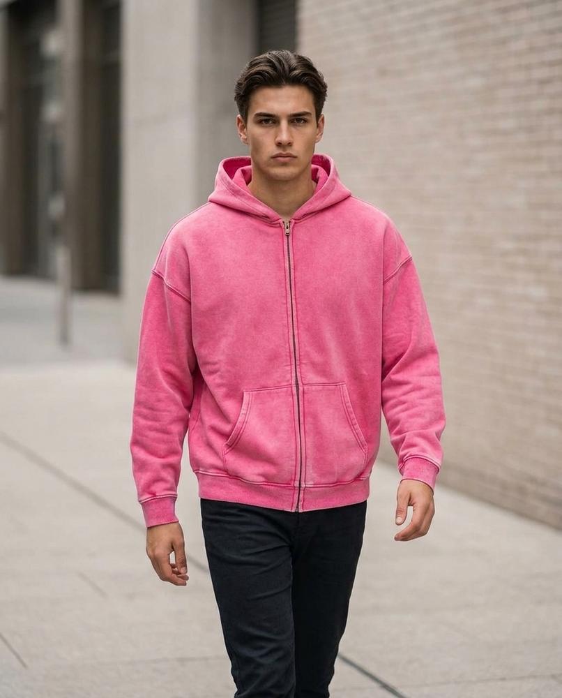 Men's Hoodie – Yiben, Long sleeves, Attached hood – Tilly Outlet
