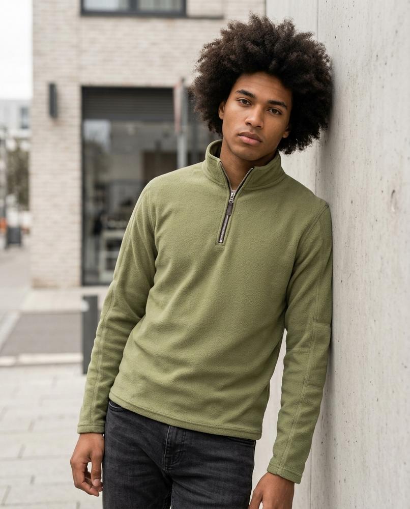 Men's Sweater – Nosil, Fleece lining, Stand collar – Tilly Outlet