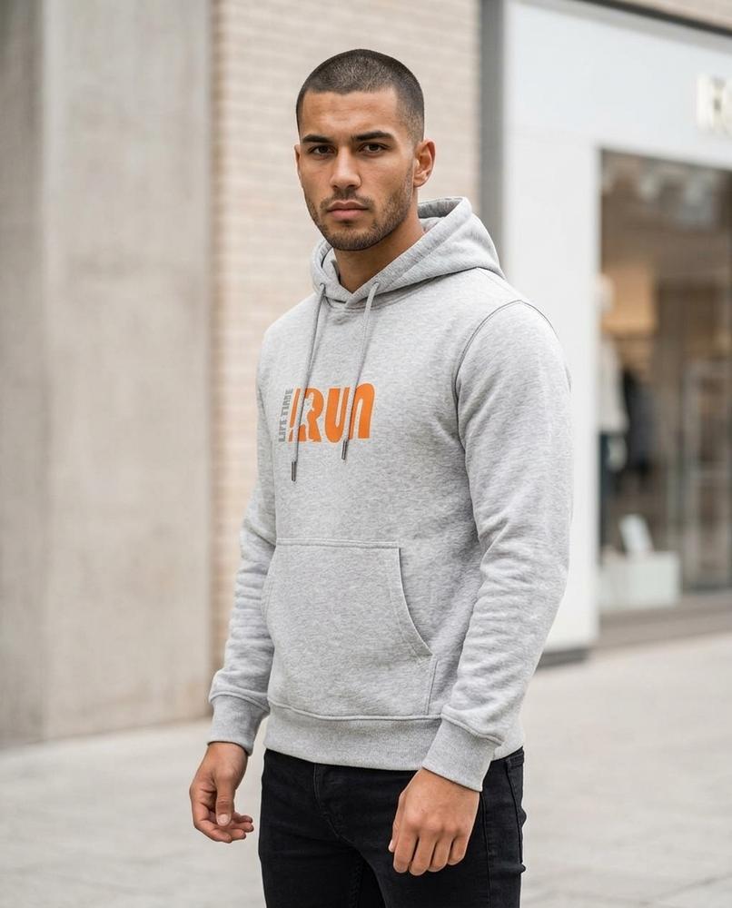 Unisex Hoodie – Davel, Long sleeves, Relaxed fit – Tilly Outlet