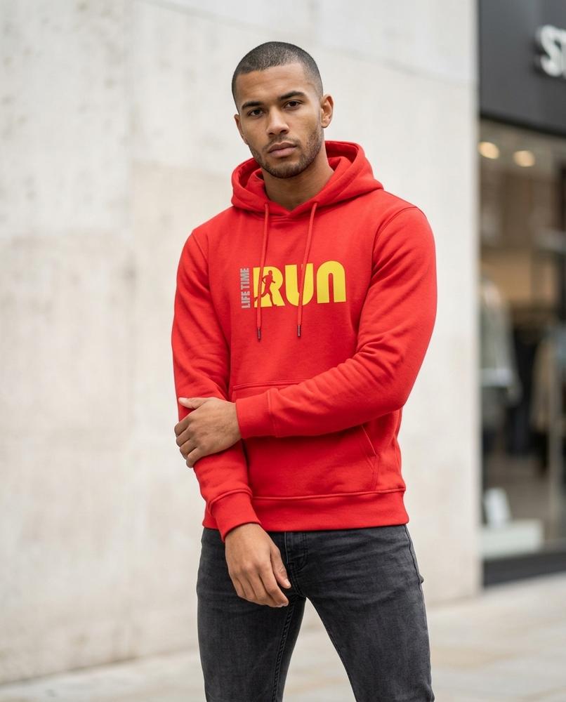 Unisex Hoodie – Davel, Long sleeves, Relaxed fit – Tilly Outlet