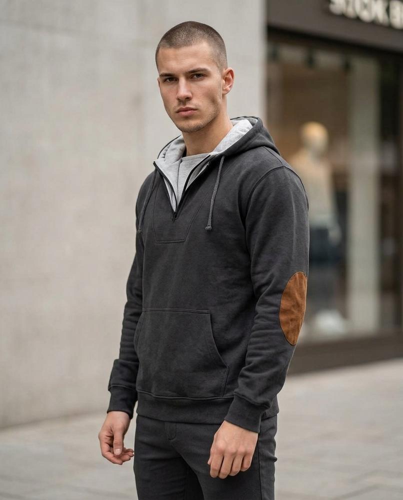 Men's Hoodie – Zaram, Attached hood, Breathable construction – Tilly Outlet