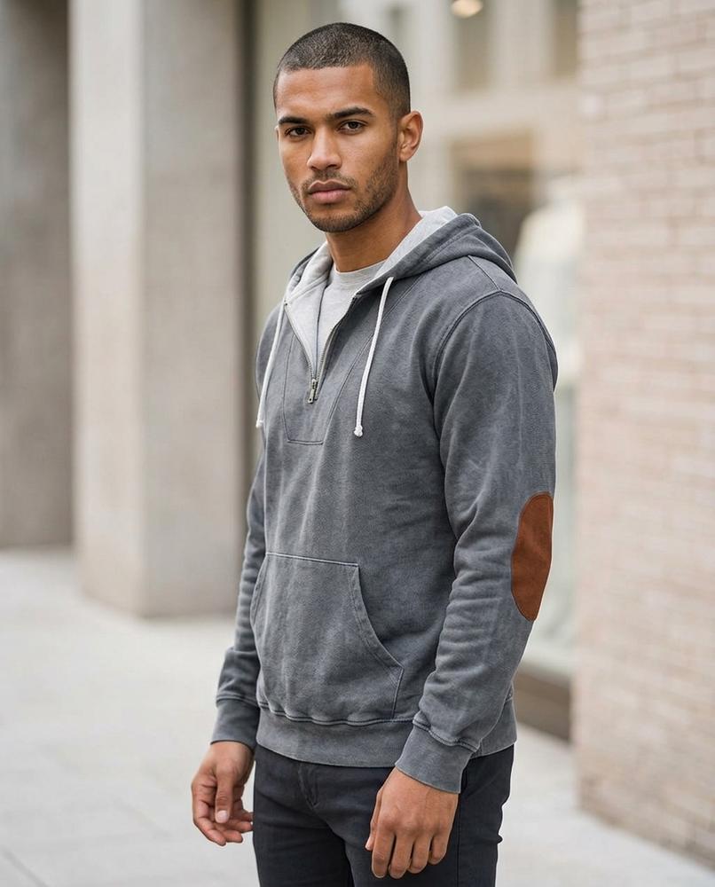 Men's Hoodie – Zaram, Attached hood, Breathable construction – Tilly Outlet