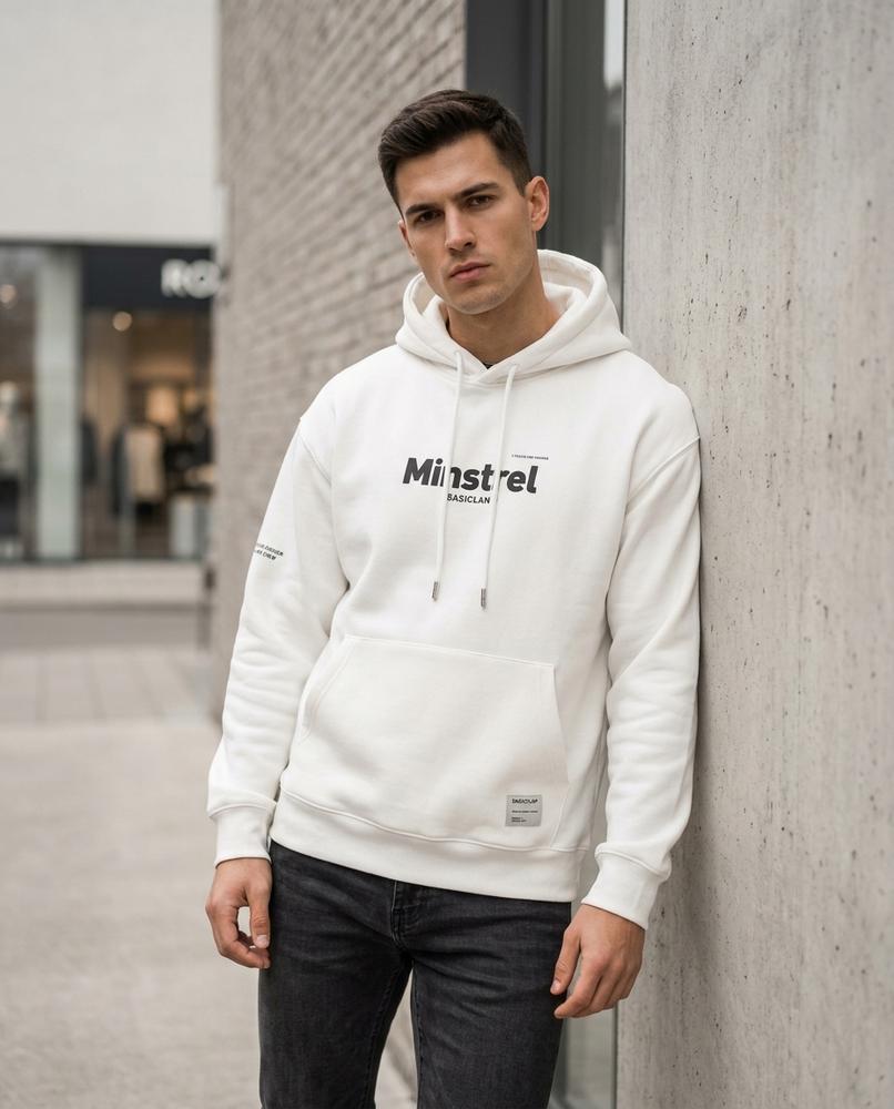 Unisex Hoodie – Masin, Textured fabric, A relaxed fit – Tilly Outlet