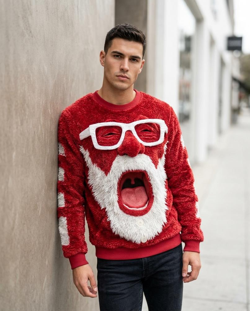 Unisex Sweater – Coken, A graphic print, Long sleeves – Tilly Outlet