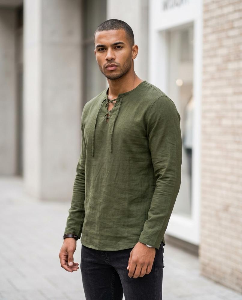 Men's Shirt – Ronal, Long sleeves, A relaxed fit – Tilly Outlet
