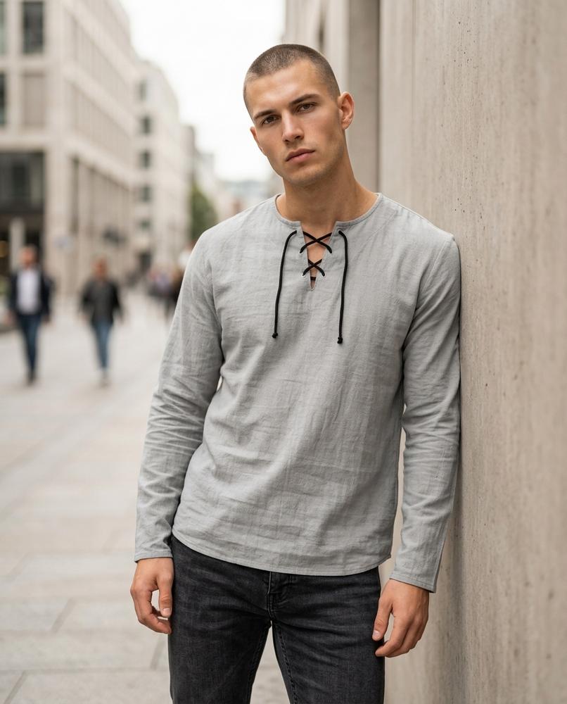 Men's Shirt – Ronal, Long sleeves, A relaxed fit – Tilly Outlet