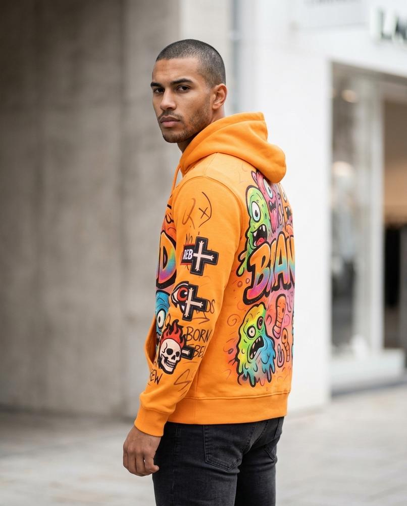 Unisex Hoodie – Kedar, A graphic print – Tilly Outlet