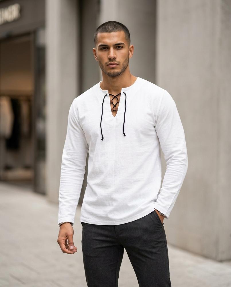 Men's Shirt – Ronal, Long sleeves, A relaxed fit – Tilly Outlet
