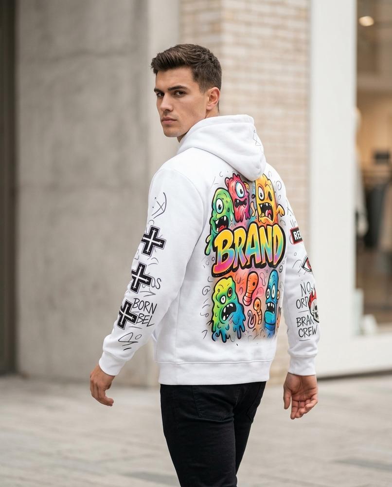 Unisex Hoodie – Kedar, A graphic print – Tilly Outlet