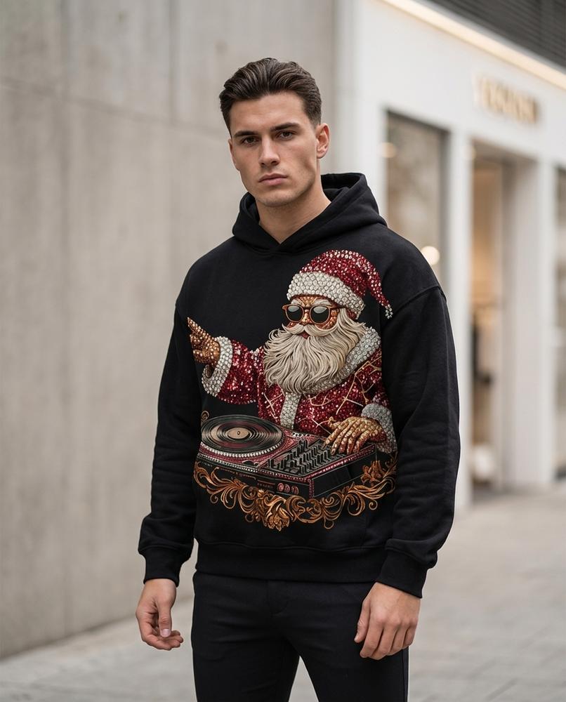 Unisex Hoodie – Vamel, A graphic print, Long sleeves – Tilly Outlet