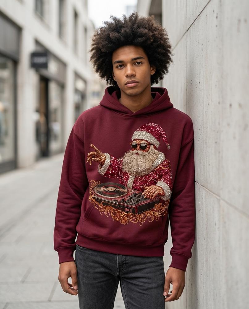 Unisex Hoodie – Vamel, A graphic print, Long sleeves – Tilly Outlet