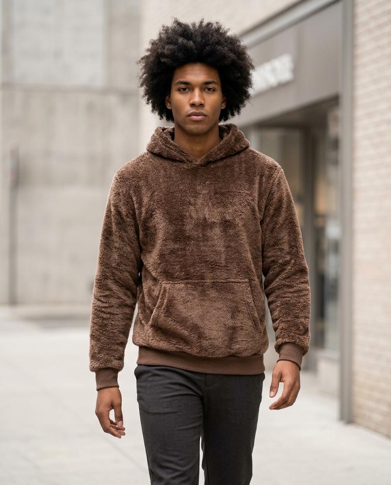 Men's Hoodie – Caron, Fleece lining, A relaxed fit – Tilly Outlet