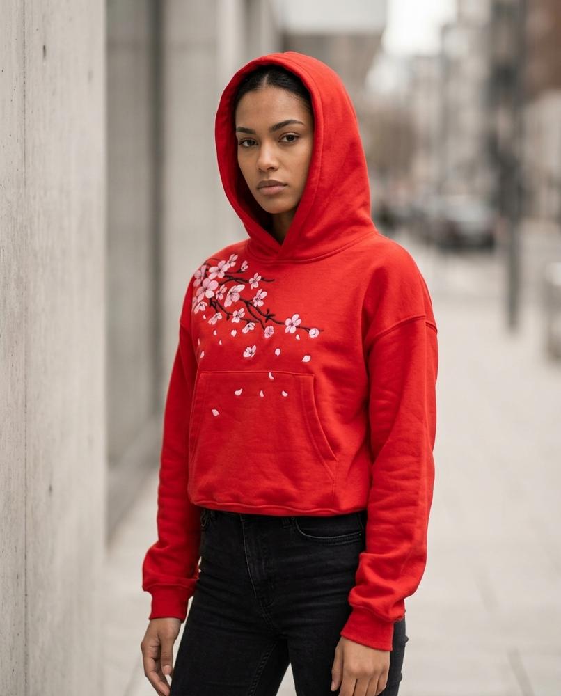 Unisex Hoodie – Elren, Fleece lining, A graphic print – Tilly Outlet