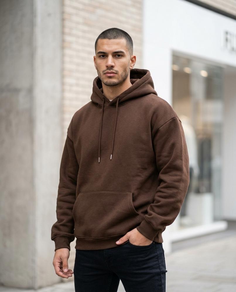 Men's Hoodie – Saren, Fleece lining, An attached hood – Tilly Outlet
