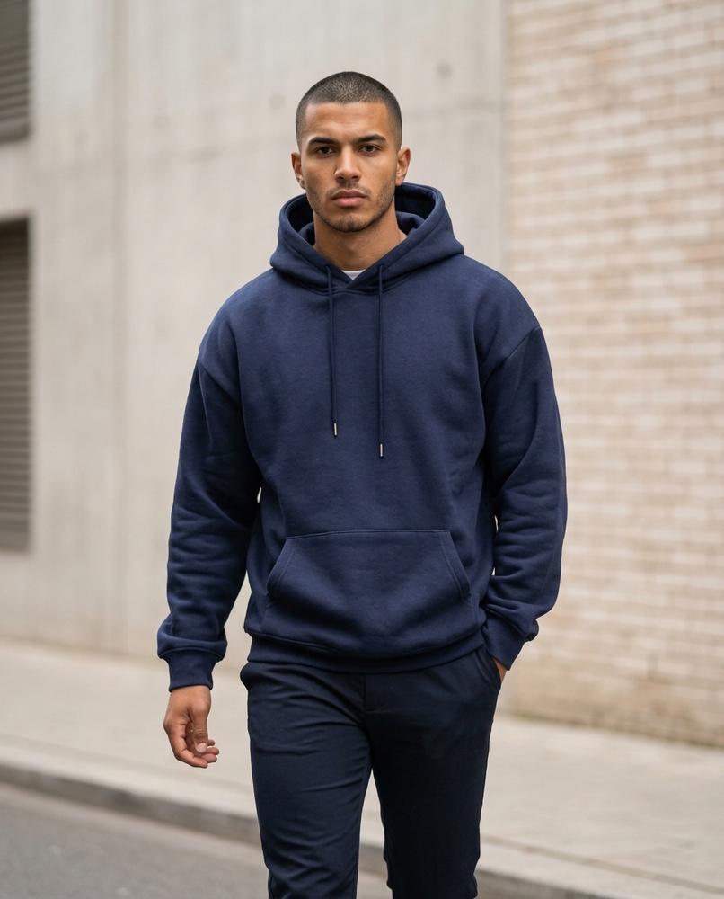 Men's Hoodie – Saren, Fleece lining, An attached hood – Tilly Outlet