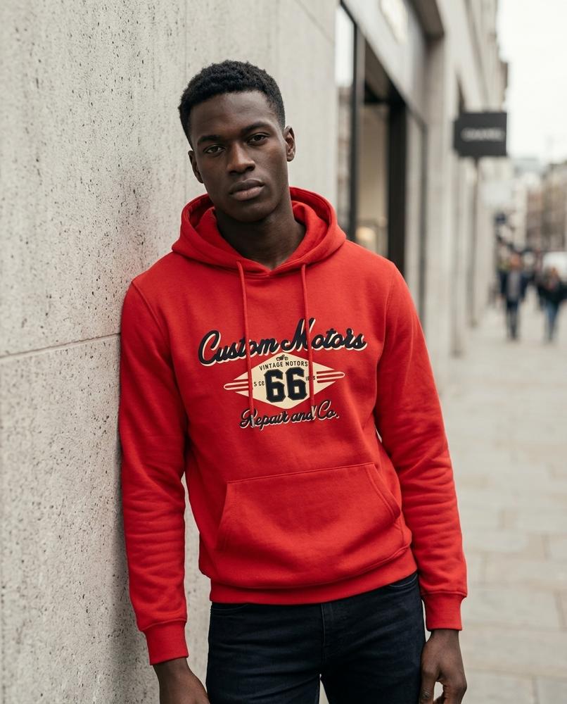 Unisex Hoodie – Minor, A graphic print, An attached hood – Tilly Outlet