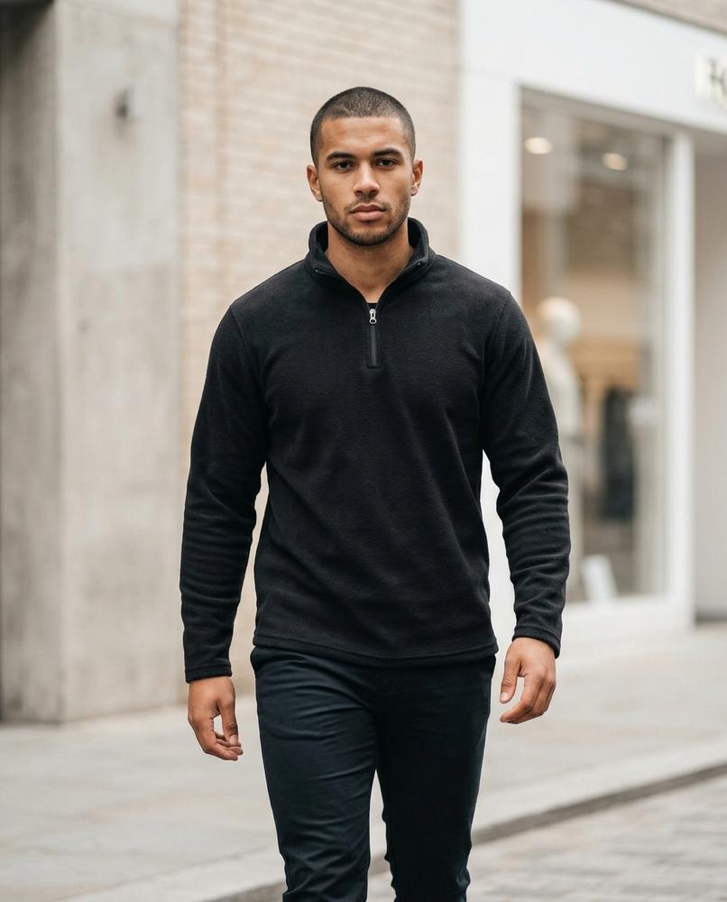 Men's Sweater – Rilan, Fleece lining, Long sleeves – Tilly Outlet