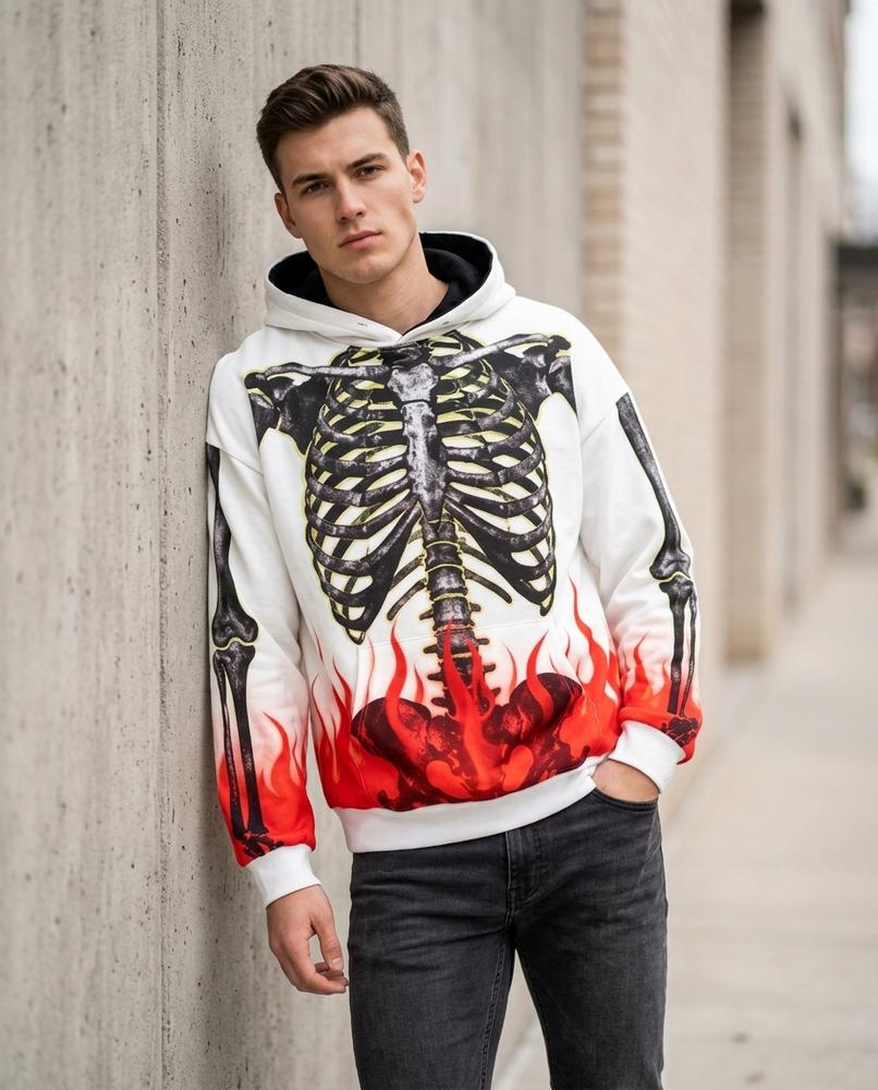 Unisex Hoodie – Rolar, A graphic print, Long sleeves – Tilly Outlet