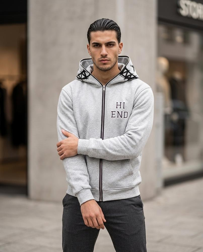 Unisex Hoodie – Serel, A graphic print, Long sleeves – Tilly Outlet