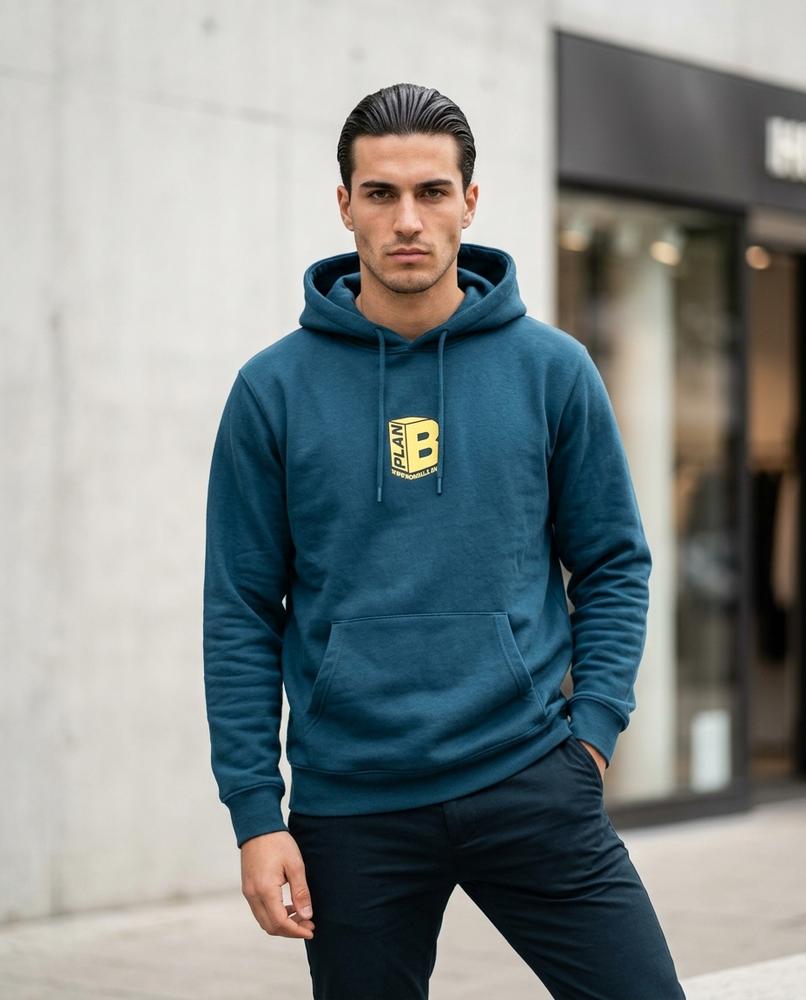 Unisex Hoodie – Caren, A graphic print, An attached hood – Tilly Outlet