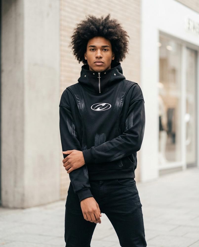 Unisex Hoodie – Coran, A graphic print, An attached hood – Tilly Outlet