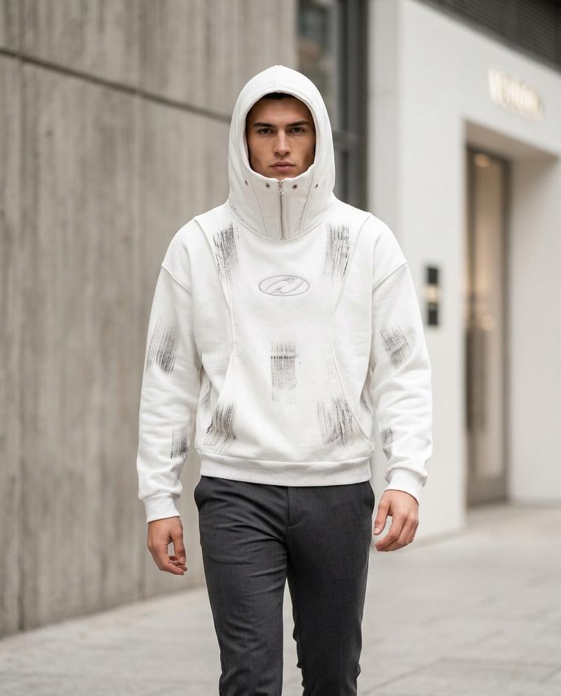Unisex Hoodie – Coran, A graphic print, An attached hood – Tilly Outlet