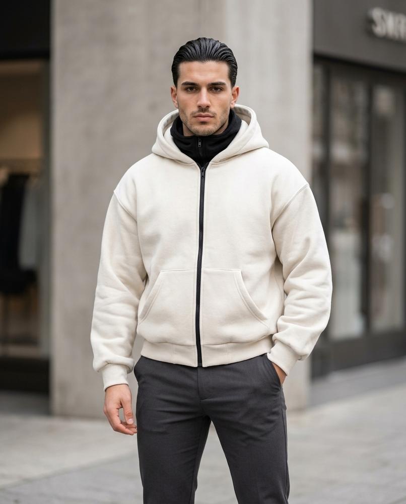 Men's Hoodie – Ceped, Fleece lining, An attached hood – Tilly Outlet