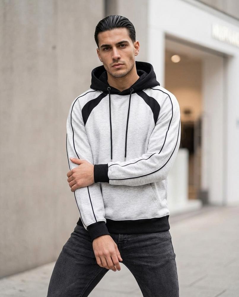 Men's Hoodie – Yobam, An attached hood, Long sleeves – Tilly Outlet