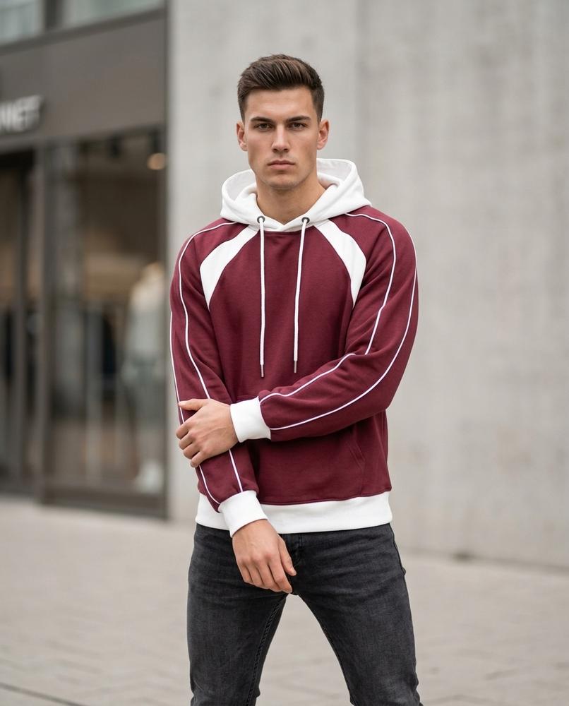 Men's Hoodie – Yobam, An attached hood, Long sleeves – Tilly Outlet