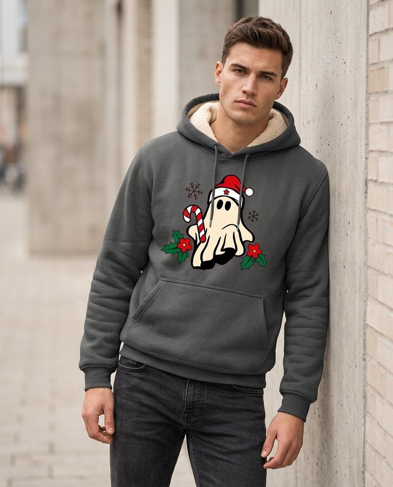 Men's Hoodie – Yiwel, Fleece lining, An attached hood – Tilly Outlet