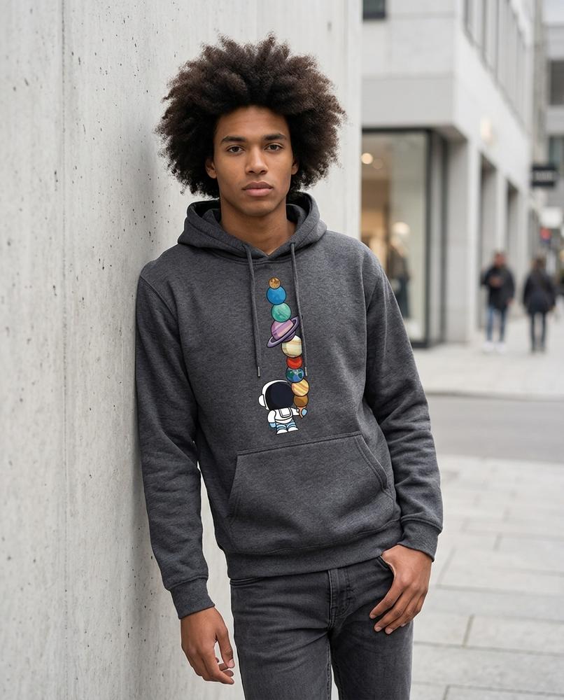 Men's Hoodie – Zoton, A graphic print, An attached hood – Tilly Outlet