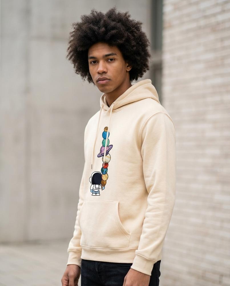 Men's Hoodie – Zoton, A graphic print, An attached hood – Tilly Outlet