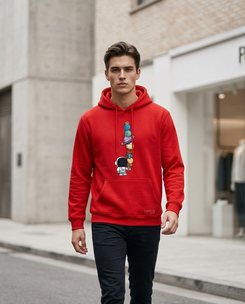 Men's Hoodie – Zoton, A graphic print, An attached hood – Tilly Outlet