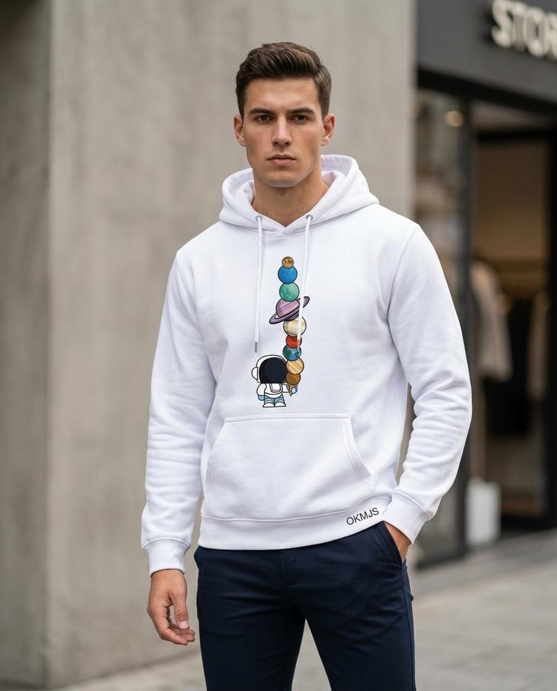 Men's Hoodie – Zoton, A graphic print, An attached hood – Tilly Outlet