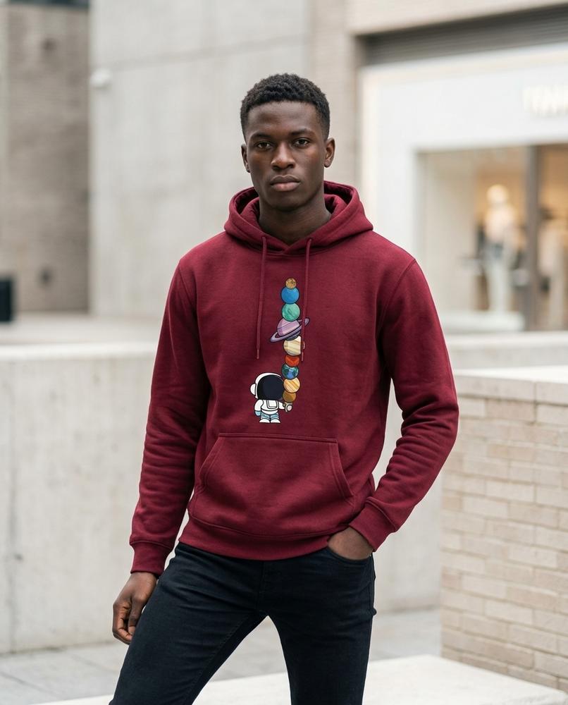 Men's Hoodie – Zoton, A graphic print, An attached hood – Tilly Outlet