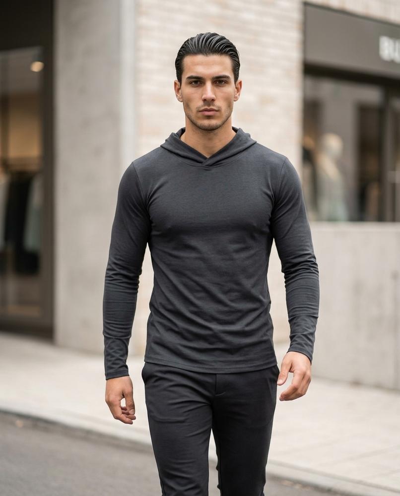 Men's Hoodie – Easim, An attached hood, Long sleeves – Tilly Outlet