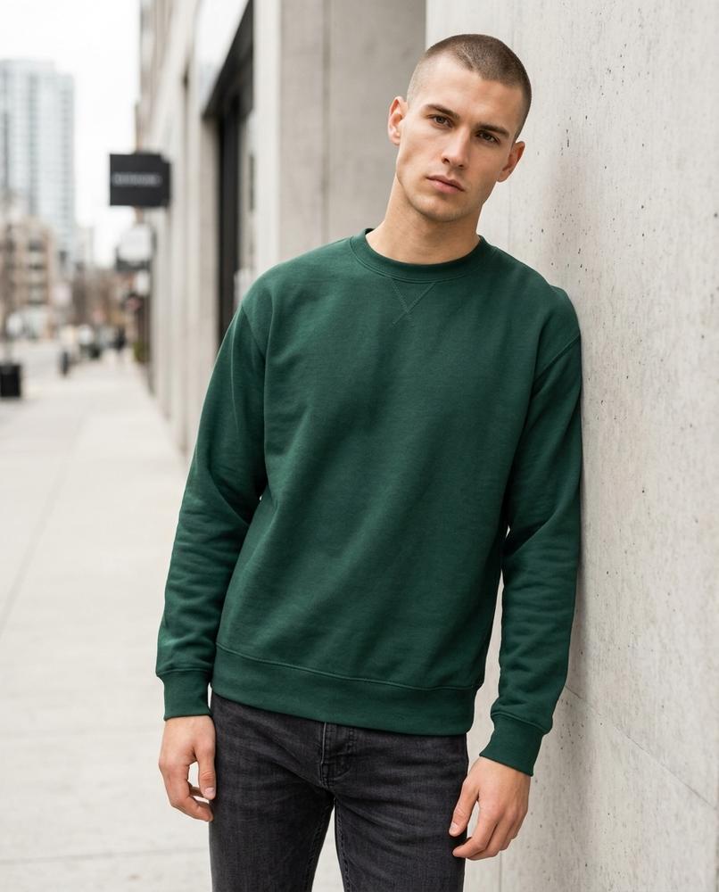 Men's Sweatshirt – Lerem, Long sleeves, Relaxed fit – Tilly Outlet