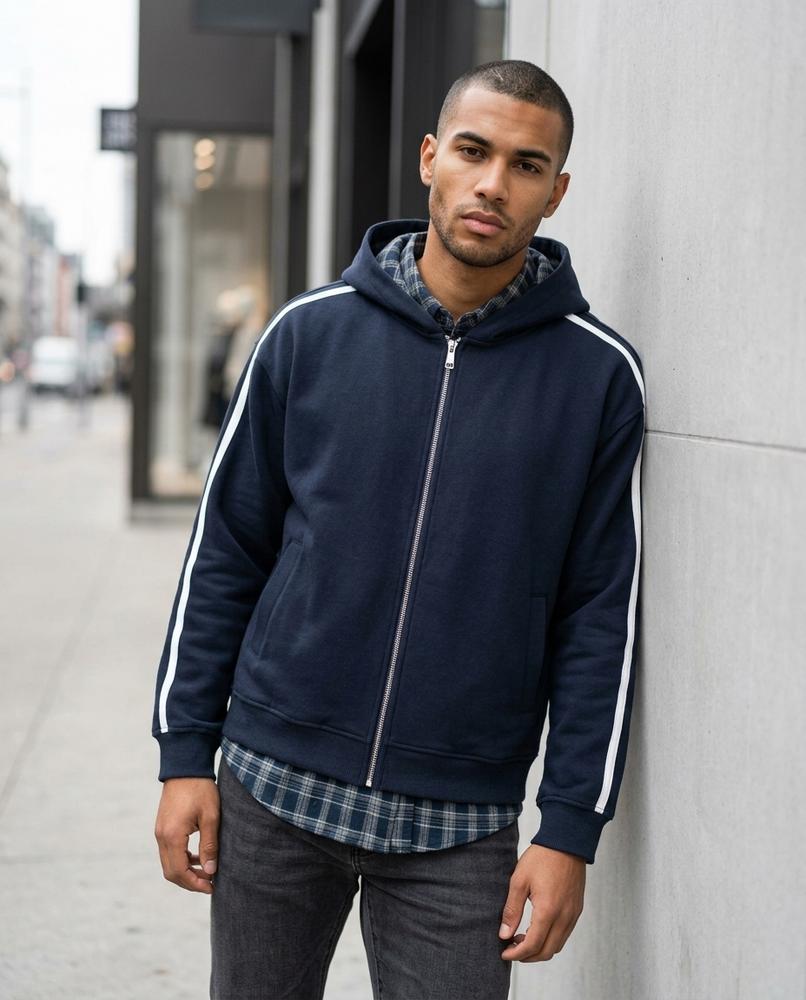 Men's Hoodie – Yulim, Fleece lining, Attached hood – Tilly Outlet