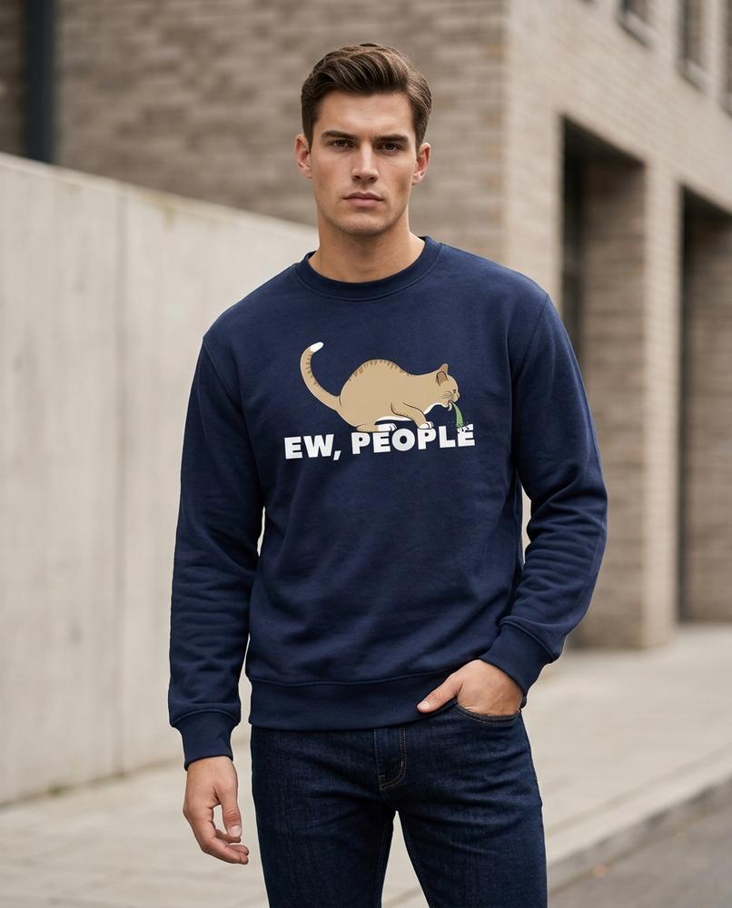 Unisex Sweatshirt – Yikut, Graphic print, Geometric pattern – Tilly Outlet