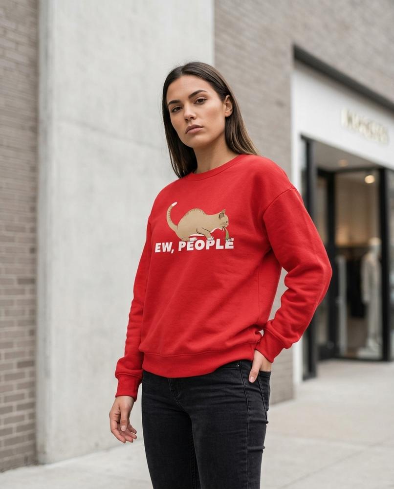 Unisex Sweatshirt – Yikut, Graphic print, Geometric pattern – Tilly Outlet