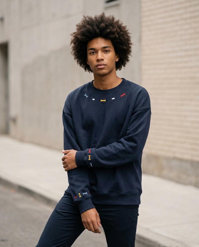 Men's Sweatshirt – Muvun, Fleece lining, Graphic print – Tilly Outlet