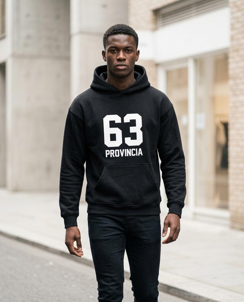 Unisex Hoodie – Zufer, Graphic print, Attached hood – Tilly Outlet