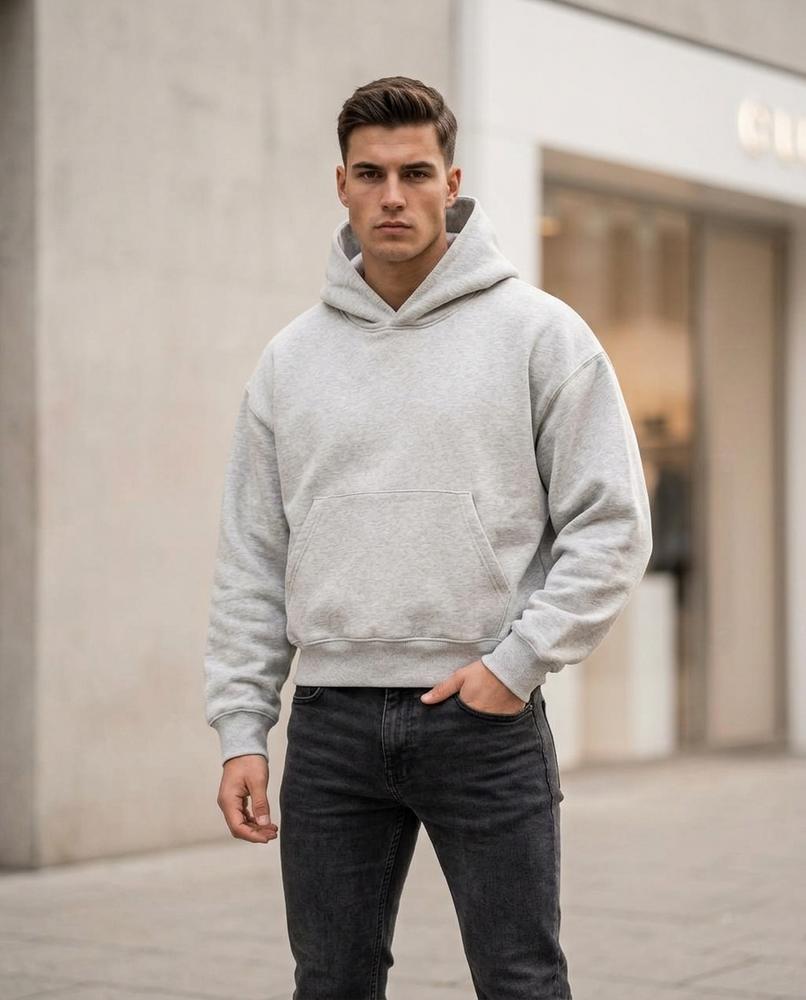 Men's Hoodie – Lakam, Fleece lining, Attached hood – Tilly Outlet