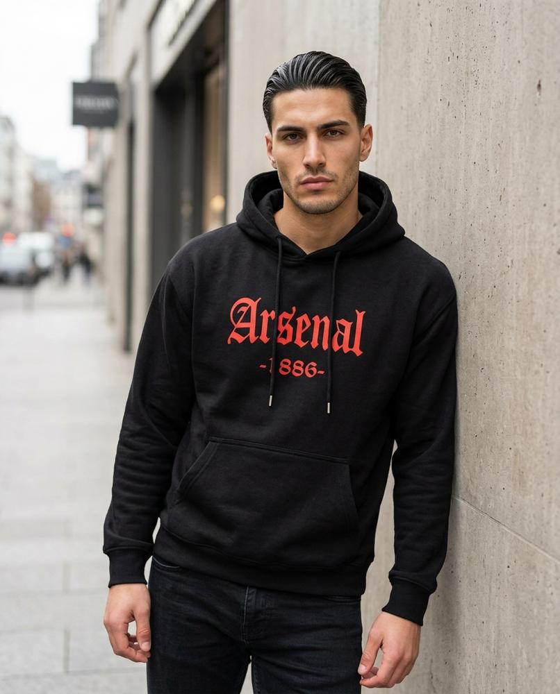 Yigit | Langärmlig Bedruckt Hoodie Herren – Tilly Outlet