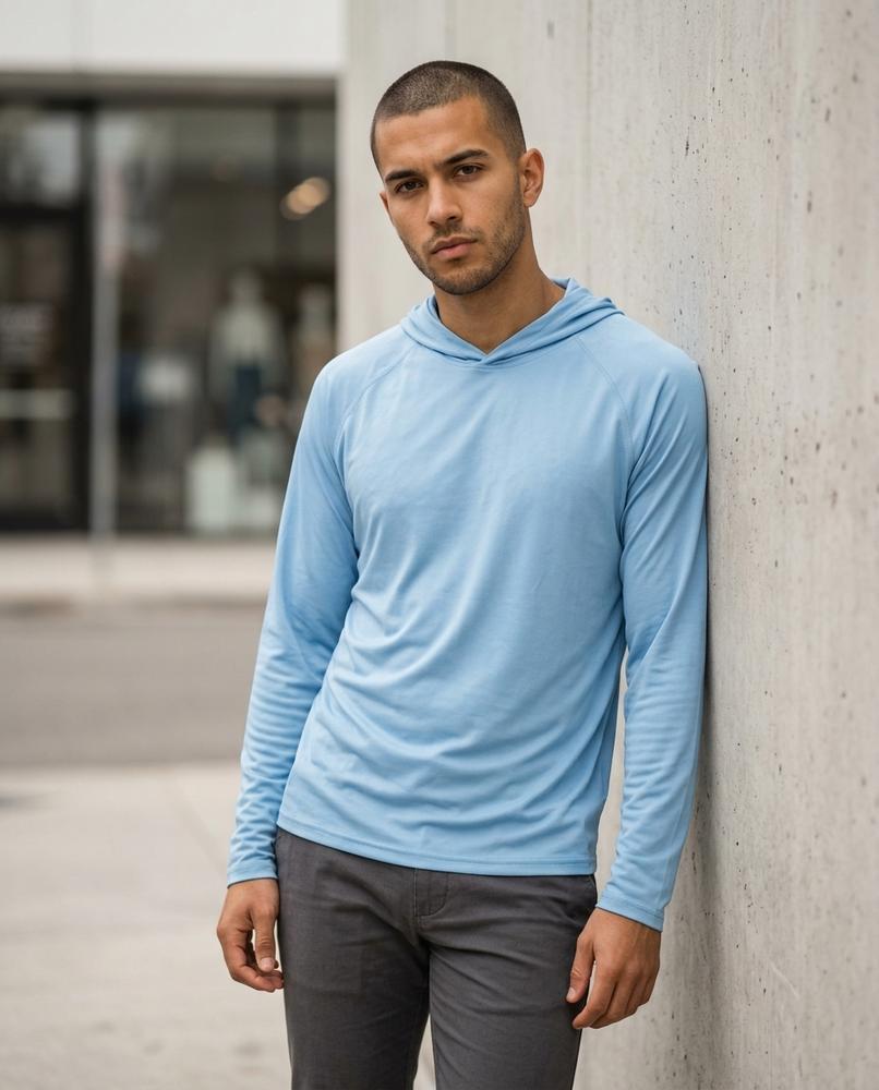Yupus | Langärmliger Leichter Hoodie Herren – Tilly Outlet