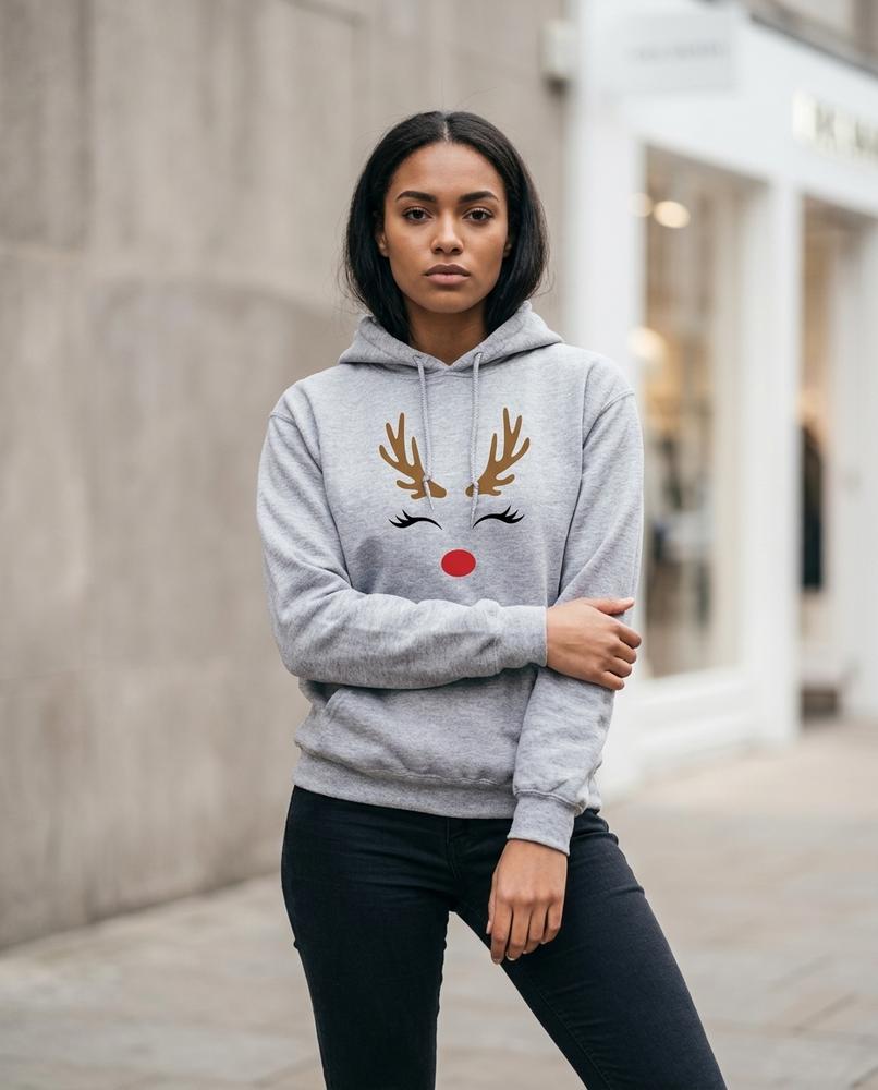 Vasov | Bedruckter Langärmliger Hoodie Damen – Tilly Outlet
