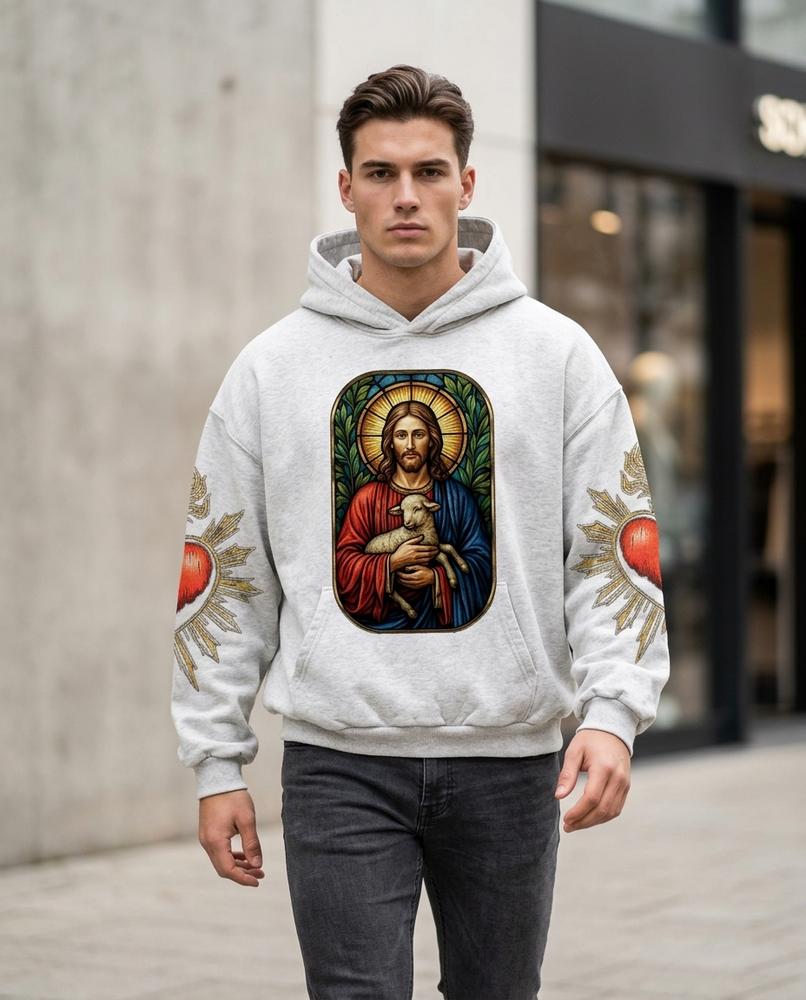 Eaver | Bedruckter Verwaschener Hoodie Herren – Tilly Outlet