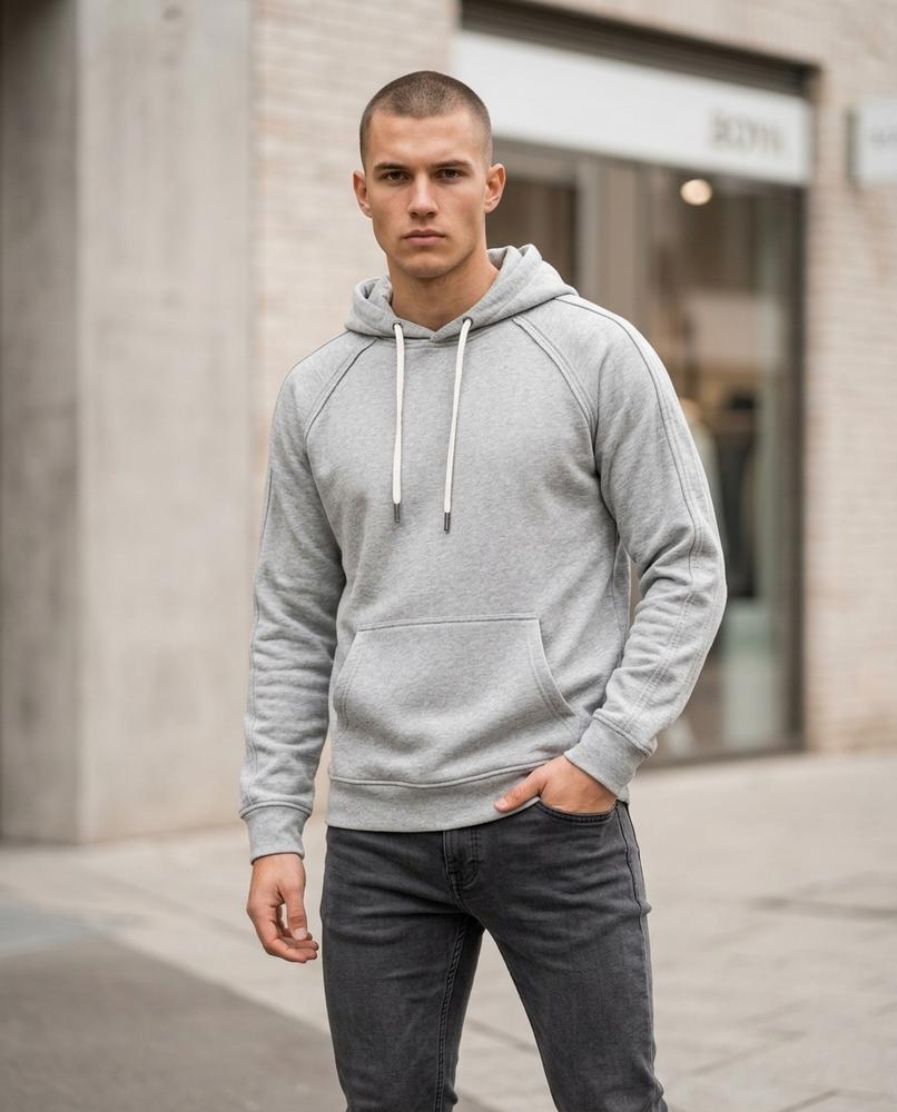 Dohor | Gefüttert Abgesteppt Hoodie Herren – Tilly Outlet