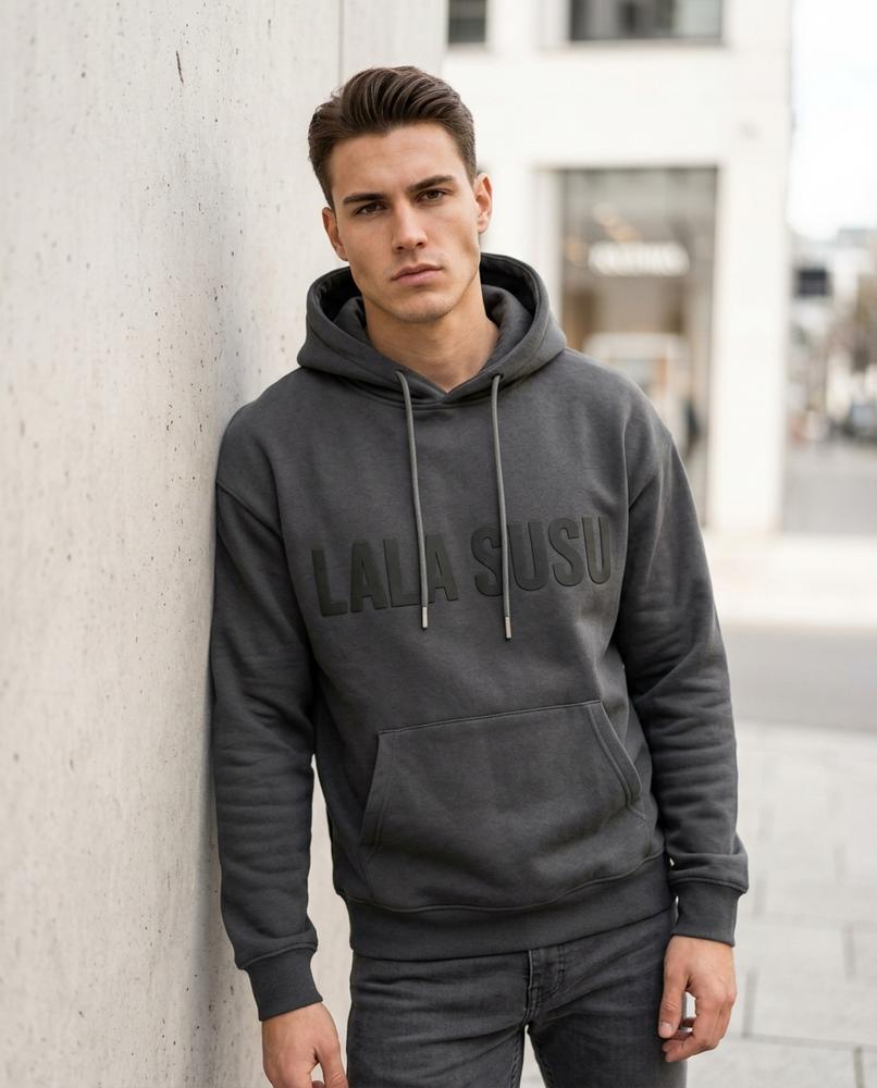 Yemav | Geprägter Baumwoll Hoodie Herren – Tilly Outlet